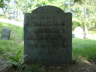 Headstone, Robert Abell 1776
