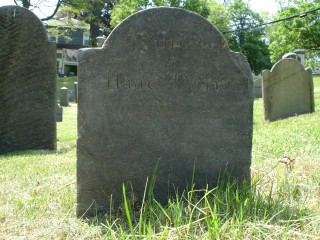Headstone, Isaac Dana 1794