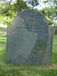 Headstone, Hannah Goddard 1786