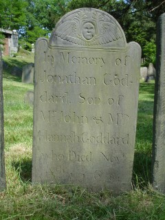 Headstone, Jonathan Goddard 1768