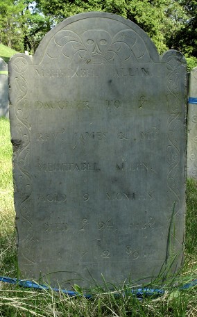Headstone, Mehetabel Allin