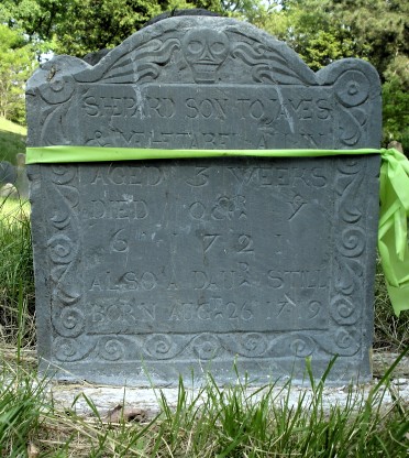 Headstone, Shepard Allin