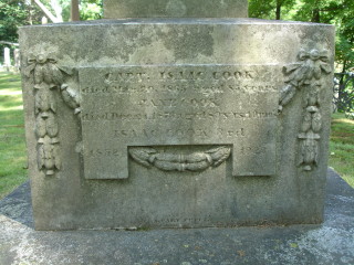 Cook Monument Inscription (front)