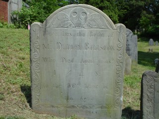Headstone, Dudley Boylston 1748