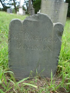 Footstone, Richard Boylston