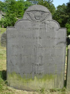 Headstone, Hannah Dana 1794