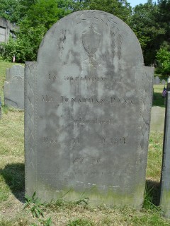 Headstone, Jonathan Dana 1812