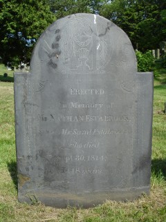Headstone, Nathan Estabrook 1814