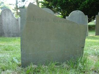 Footstone, Abijah Goddard 1794