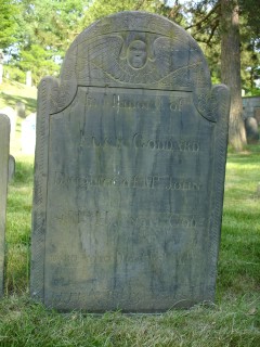 Headstone, Lucy Goddard 1777