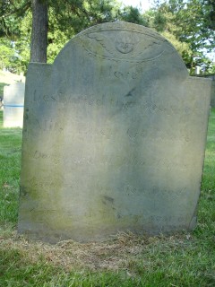 Headstone, Lucy Goddard 1792