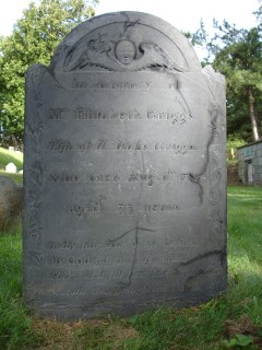 Headstone, Elizabeth Griggs 1784