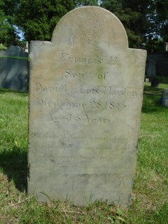 Headstone, Francis H. Harden 1815