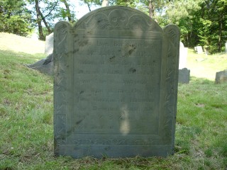 Headstone, Anna Mather 1737