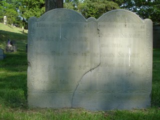Headstone, John and Sarah Seaver 1756/1747