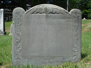 Headstone, Nathaniel Seuer 1768
