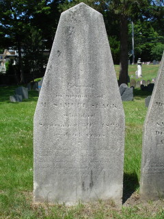 Headstone, Samuel Slack 1829