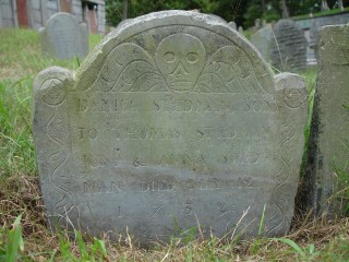 Headstone, Daniel Stedman 1732
