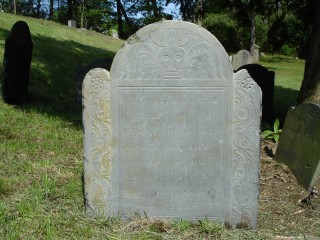 Headstone, Benjamin White 1723