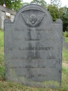 Headstone, Rachel White 1781