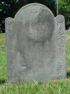 Headstone, Josiah Winchester 1728