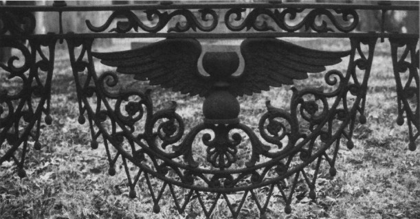 Cook family plot fence detail